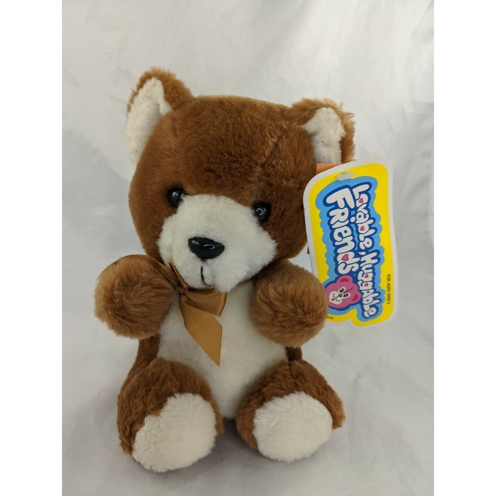 Cuddle Wit Brown Bear Plush 8 Inch Stuffed Animal Toy
